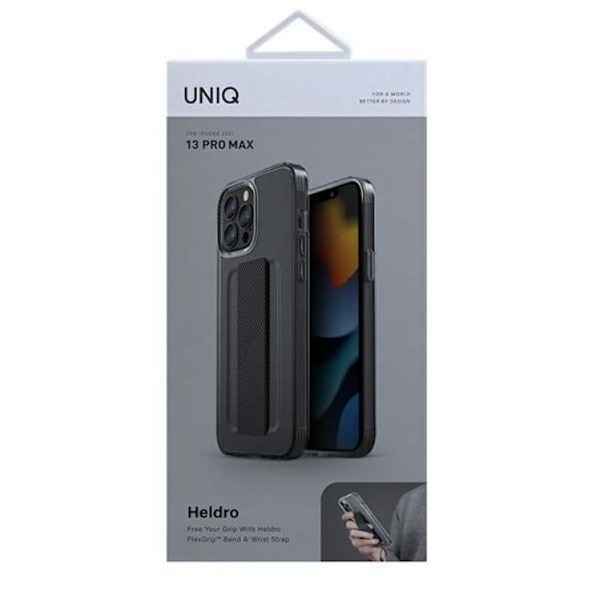 UNIQ Heldro Skal iPhone 13 Pro Max - Smoke