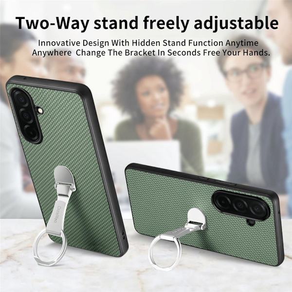 Mobilskal för Samsung Galaxy S26 Plus Kickstand Kortfack - Grön