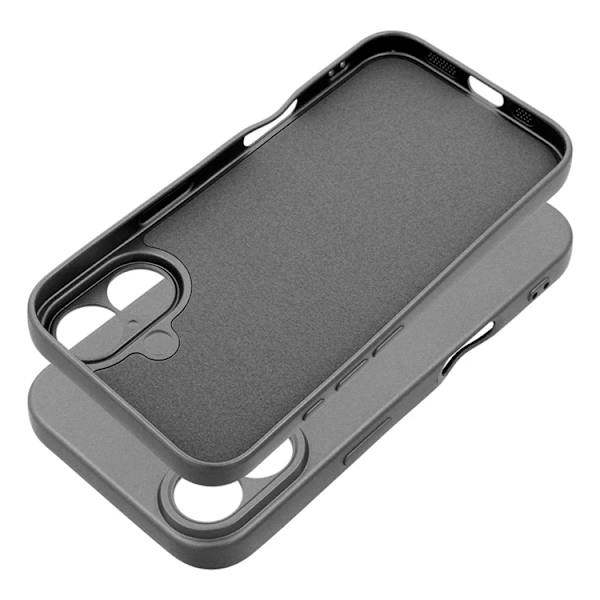 Mobilskal till iPhone 16 Plus Metallic - Grå Grå