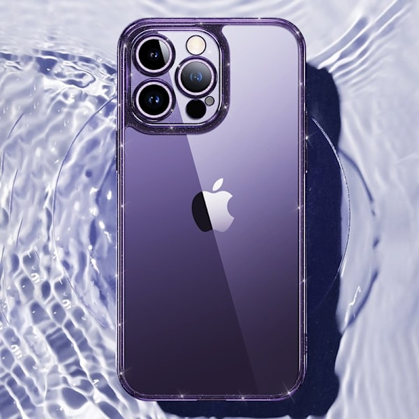 SULADA Mobilskal till iPhone 13 Pro Max TPU Glitter Transparent