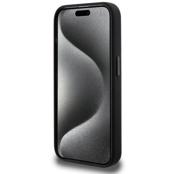 AMG iPhone 15 Pro Max Mobilcover MagSafe Silikone Large Rhombuses