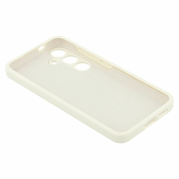 Mobilskal för Samsung Galaxy S26 Dropproof Liquid Silicone - Vit