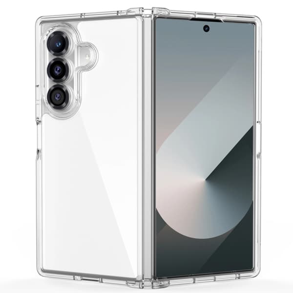 Tech Protect Telefontaske til Galaxy Z Fold 7 Flexair Hybrid - Klar Transparent