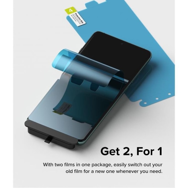 [2-Pack] Ringke OnePlus 12 5G Skärmskydd Dual Easy