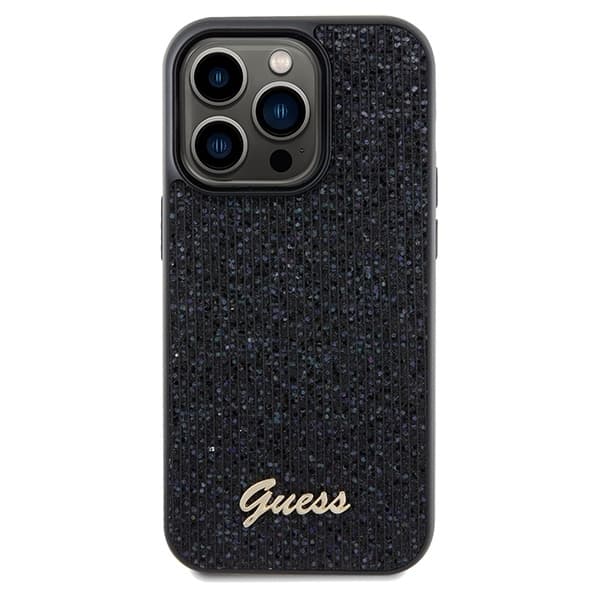 Guess Mobilskal till iPhone 14 Pro MagSafe Disco Metal Script