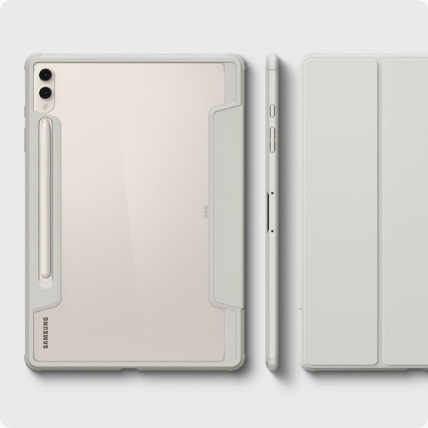 Spigen Galaxy Tab S9 Plus Fodral Ultra Hybrid Pro - Grå