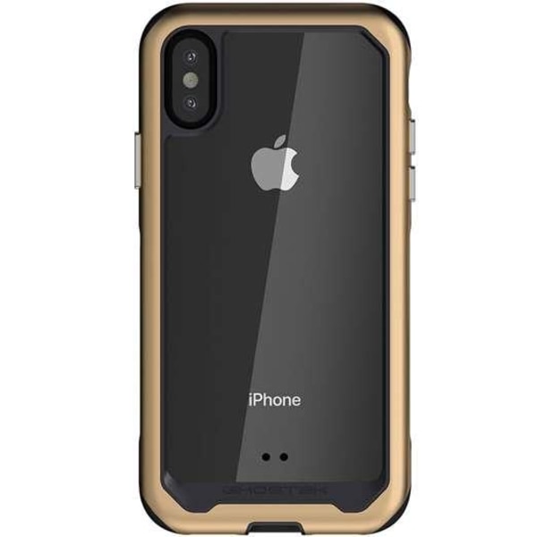 Ghostek Atmoic Slim Suojakuori Apple iPhone XS Maxille - kulta