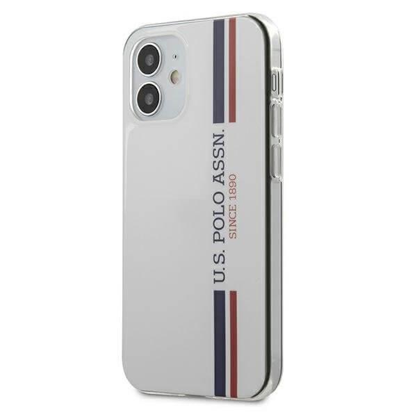 MEILLE. Polo Assn. Tricolor Pattern Collection iPhone 12 mini Vit White
