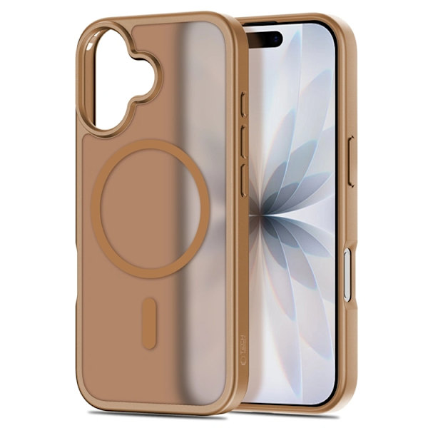 Tech-Protect Mobilskal till iPhone 17 Magsafe Basic - Matte Brun Brun
