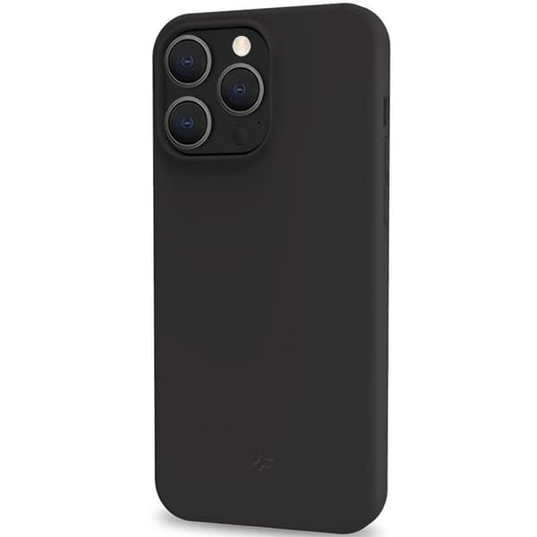 Celly Mobilskal till iPhone 16 Pro Cromo Soft Rubber - Svart Black