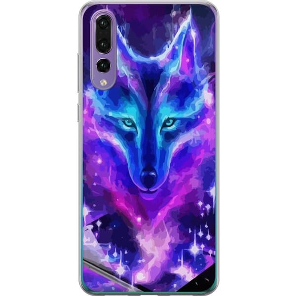 Mobilskal till Huawei P20 Pro med Neon Varg