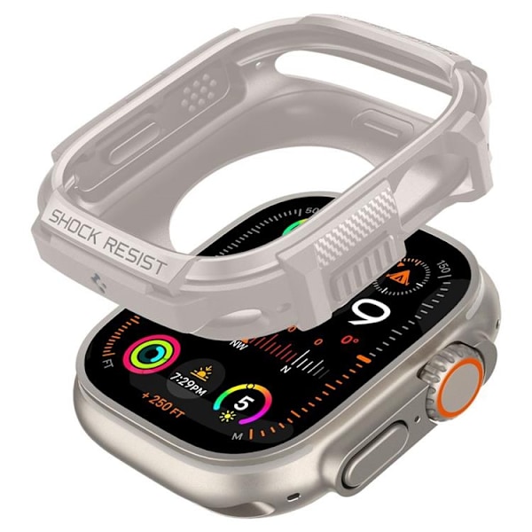 Spigen Apple Watch Ultra (49mm) Skal Rugged Armor - Dune Beige Beige