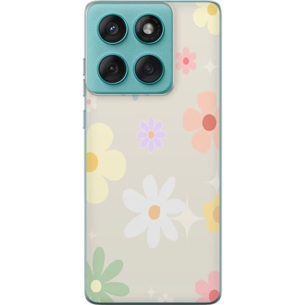 Mobilskal till Motorola Edge 60 Fusion med fejdande blommor