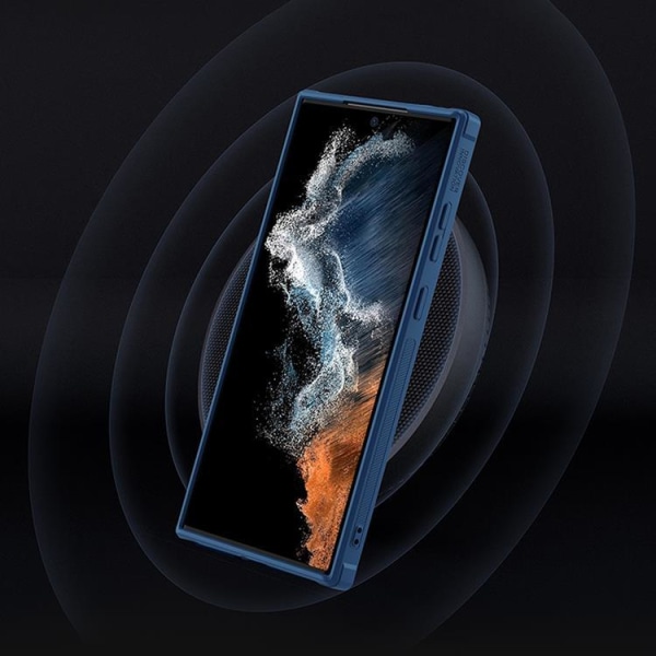 Nillkin Galaxy S23 Ultra Mobiltaske Textured S - Blå