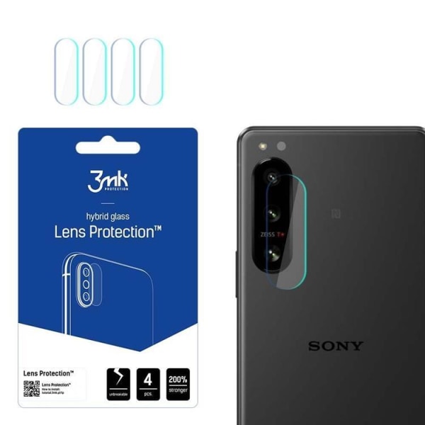 3MK Sony Xperia 5 IV Kameralinsskydd i Härdat glas