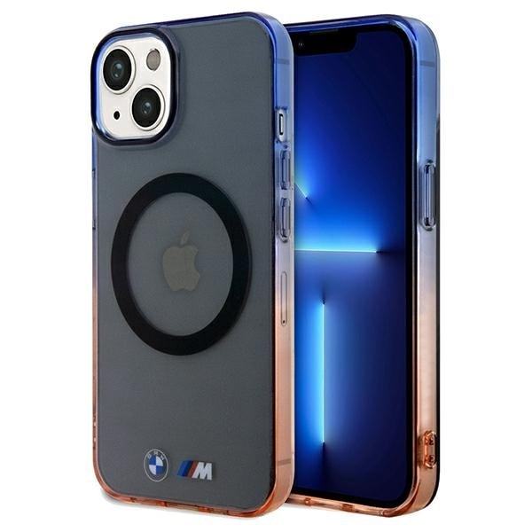 BMW Mobilskal till iPhone 14 Plus/15 Plus MagSafe Gradient Bumper - Grå