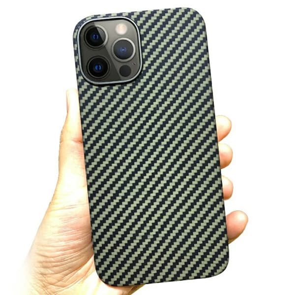 KZDOO Mobilskal till iPhone 16 Pro Max Aramid Fiber - Grön