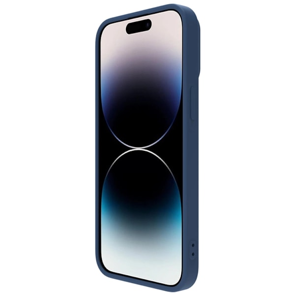 Nillkin Mobilskal till iPhone 14 Pro Max CamShield Silky Silikon - Blå Blå