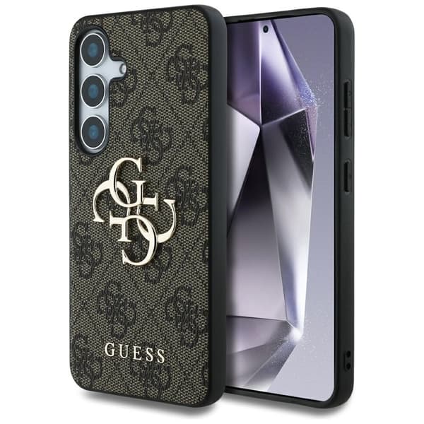 Guess Mobilskal till Galaxy S25 Plus MagSafe Big 4G Classic - Brun