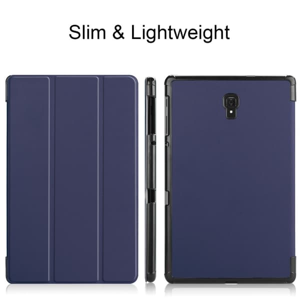 Tri-fold Fodral för Samsung Galaxy Tab A 10.5 - Mörkblå Blue