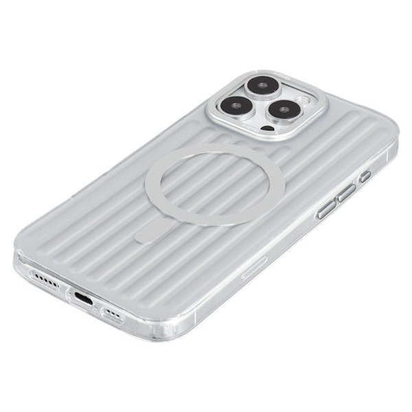 X-LEVEL Mobilskal till iPhone 16 Pro MagSafe Kompatibel Silver