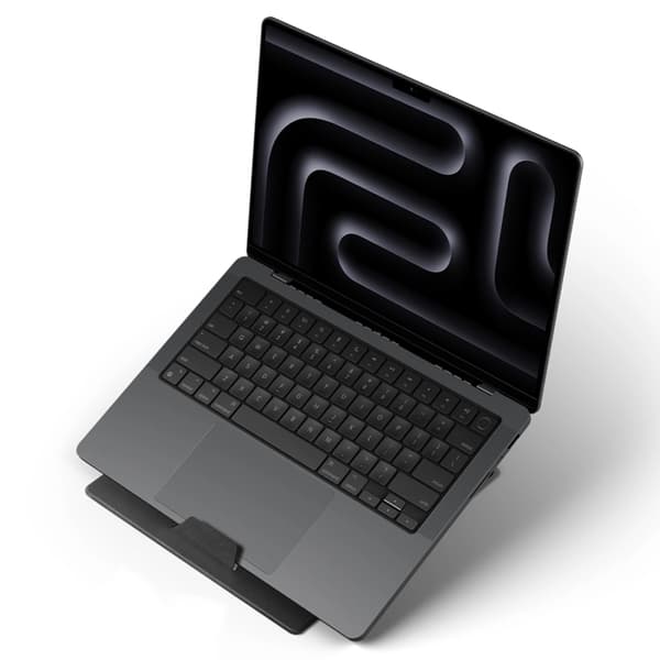 Spigen Laptop och Surfplattaställ Slimfold LD201-S8 - Rymdgrå Grå