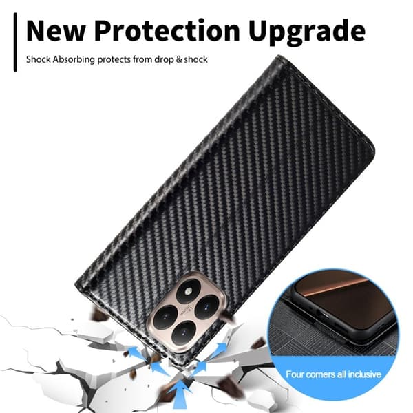 LC.IMEEKE Xiaomi 15T Plånboksfodral Konstläder - Vertikal Rand
