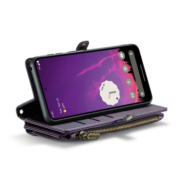 CASEME Plånboksfodral Konstläder till Google Pixel 9 Pro XL - Lila
