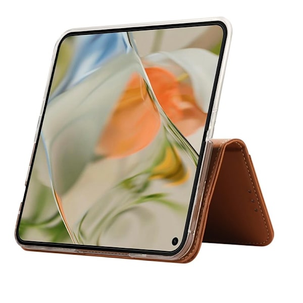 ABEEL Google Pixel 10 Pro Plånboksfodral RFID-Skydd Konstläder Flip - Brun