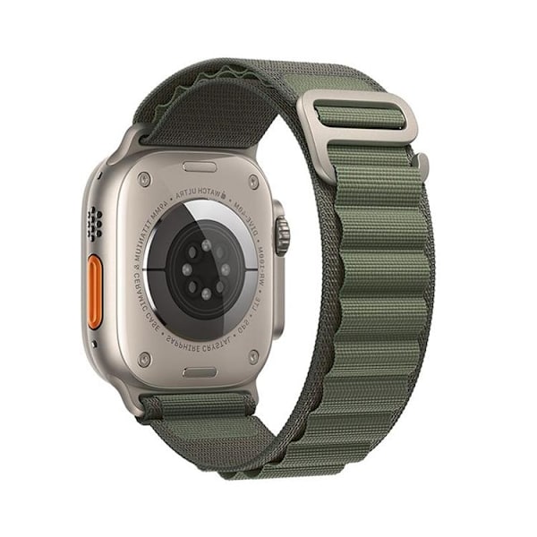 Forcell Apple Watch (42/44/45/49mm) Armband F-Design - Grön