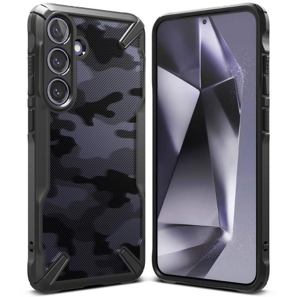 Ringke Galaxy S24 Plus matkapuhelimen suojakuori Fusion X - Camo Black