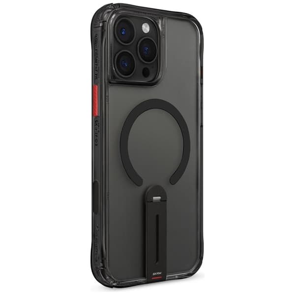 Skinarma Telefontaske til iPhone 16 Pro Max MagSafe Helix 360 - Sort Svart