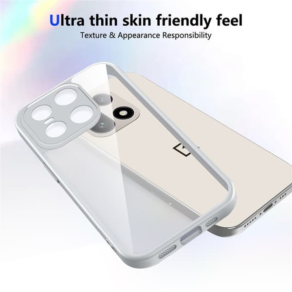 Mobilskal till OnePlus 15 5G Matte Skin Touch Shockproof - Grå Grå