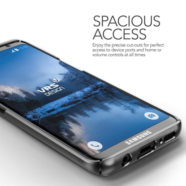 Verus Simpli Mod Skal till Samsung Galaxy S8 - Svart Svart