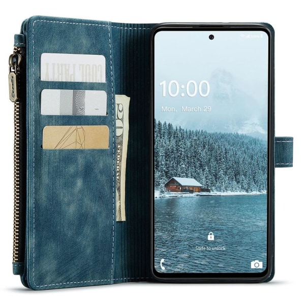 Caseme 2-i-1 Plånboksfodral till Samsung Galaxy A33 5G - Grön