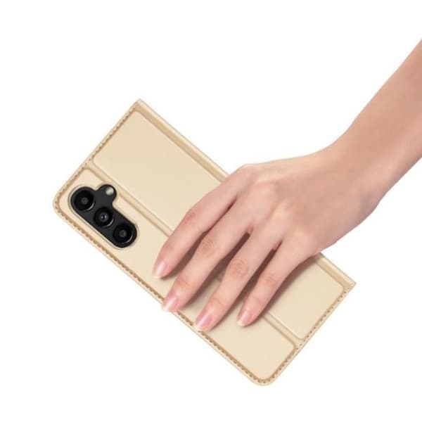 Dux Ducis Galaxy A24 4G Pungeetui Skin Pro - Guld Guld
