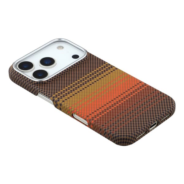 Mobilskal till iPhone 17 Pro MagSafe Carbon Fiber Brun