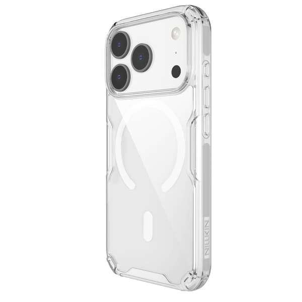 Nillkin Mobilskal till iPhone 17 Pro MagSafe Nature TPU Pro - Vit Vit