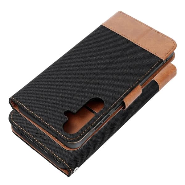 Galaxy A36 5G Plånboksfodral Jeans - Svart Black