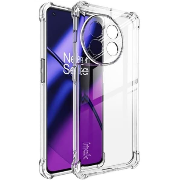 IMAK Mobilskal till OnePlus 11 Soft TPU Anti-Scratch - Clear Transparent