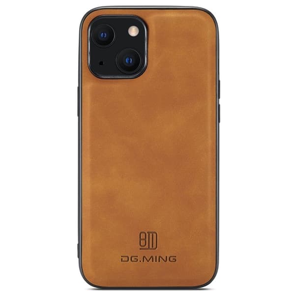 DG.MING M1 Series Mobilskal till iPhone 14 Plus 2-i-1 Magnetisk Brun
