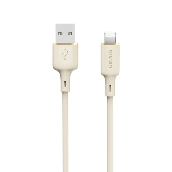 Dudao USB-A till Lightning kabel 1m - Beige