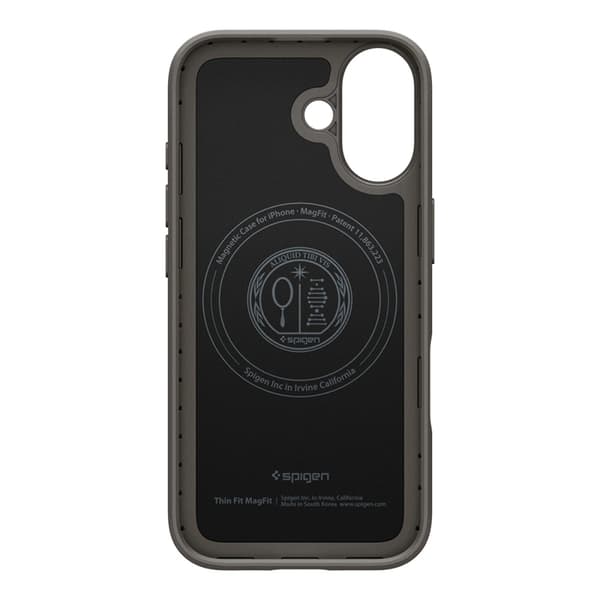 Spigen Mobilskal till iPhone 17 Magsafe Thin Fit - Gunmetal