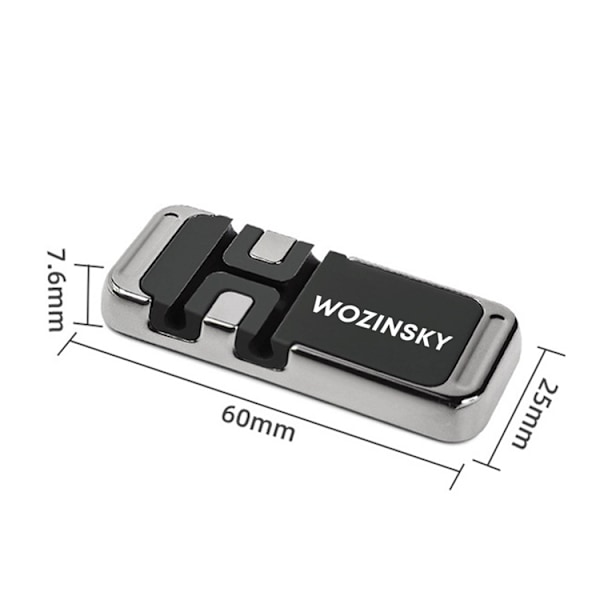 Wozinsky Magnetisk Mobilhållare med kabelorganisator