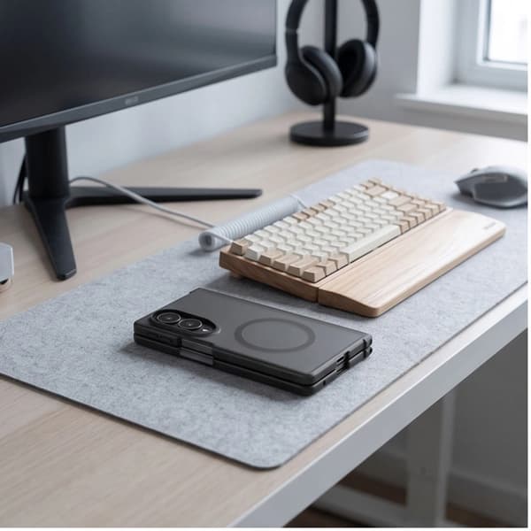Tech-Protect Mobilskal Magsafe För Galaxy Z Fold 8 Magmat - Svart