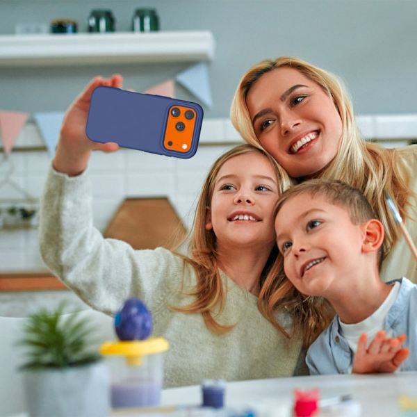 Mobilskal till iPhone 17 Pro Max Shockproof EVA - Blå Blå