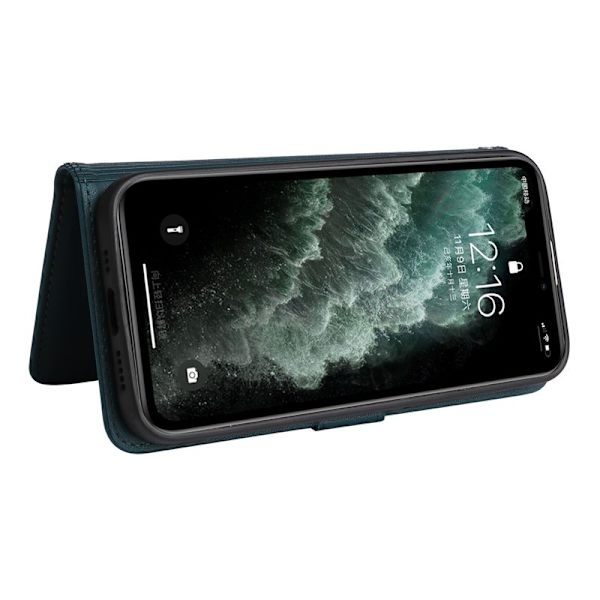 BETOPNICE iPhone 11 Pro Max Plånboksfodral - Detachable Konstläder- Blå