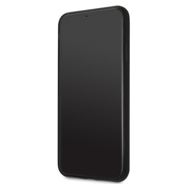 Guess 4G Double Layer Glitter Skal iPhone 11 Pro Max - Punainen Röd