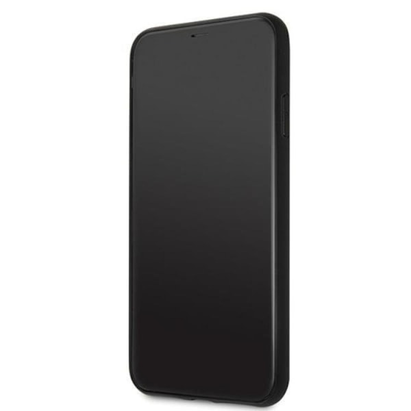 Guess Double Layer Glitter Skal iPhone 11 Pro Max - Röd