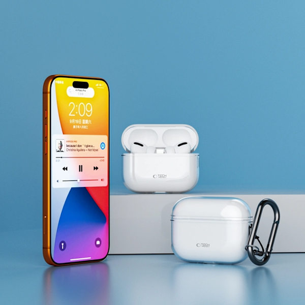 Tech-Protect Apple Airpods Pro 3 Etui Flexair - Klar Transparent